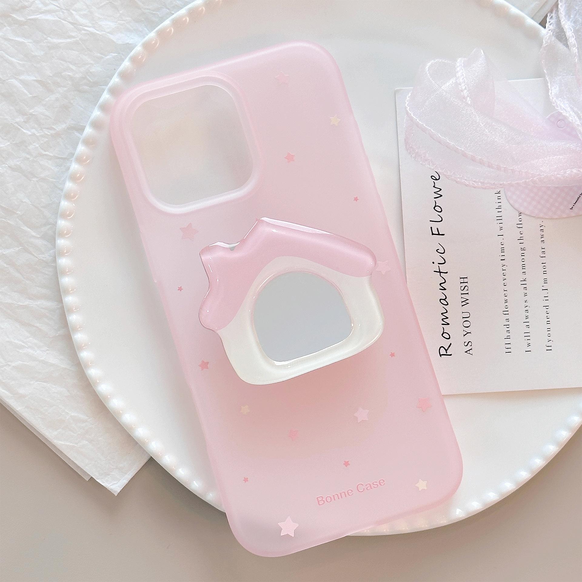 Korean Stars Cute Makeup Mirror Pink House Holder Soft Phone Case For iPhone 16 15 14 13 12 Pro Max Shockproof Bumper Back Cover iPhone 12 Pro Max
Korean Stars Cute Makeup Mirror Pink House Holder Soft Phone Case For iPhone 16 15 14 13 12 Pro Max Shockproof Bumper Back Cover iPhone 12 Pro Max
