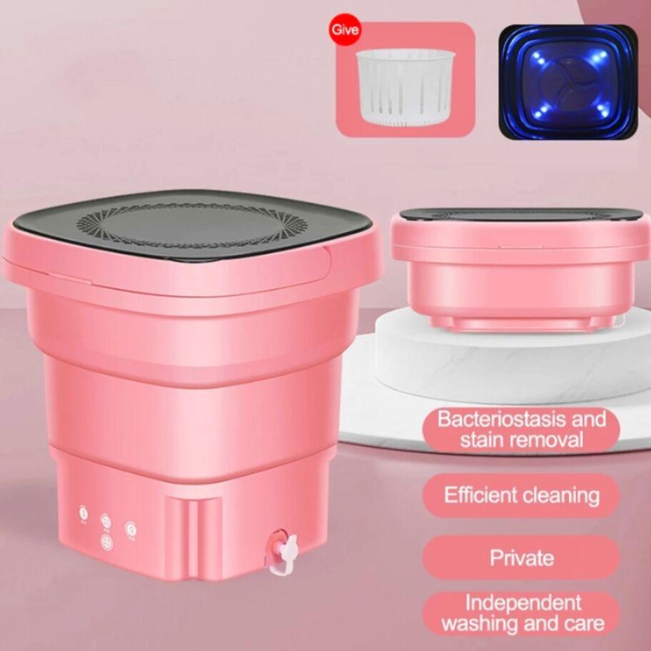 Mini Folding Washing Machine With Drain Bucket For Clothes Socks Underwear Cleaning Portable Washing Machine For Travel Home AU
Mini Folding Washing Machine With Drain Bucket For Clothes Socks Underwear Cleaning Portable Washing Machine For Travel Home AU