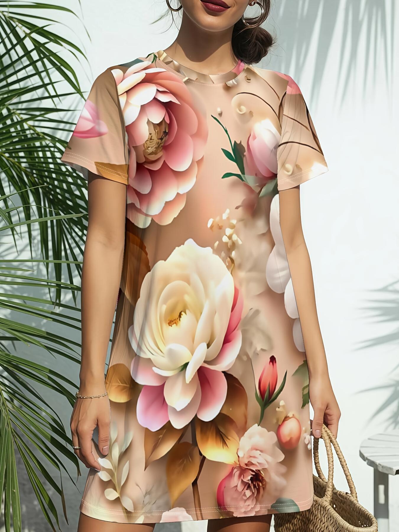 Women S New Crew Neck Short Sleeve T-Shirt Dress. American Trend Digital Print. Casual ; Versatile for Spring And Summer. Elegant And Chic Wome Dr 7XL дубильна кора
Women S New Crew Neck Short Sleeve T-Shirt Dress. American Trend Digital Print. Casual ; Versatile for Spring And Summer. Elegant And Chic Wome Dr 7XL дубильна кора