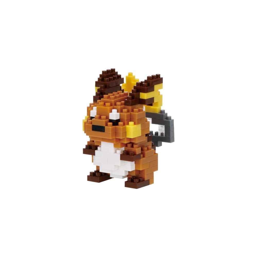 Kawada Nano Block Pikachu Raichu Building Set 3x10.5x18 cm for Ages 12 and Up Home Decor Hobby NBPM_105
Kawada Nano Block Pikachu Raichu Building Set 3x10.5x18 cm for Ages 12 and Up Home Decor Hobby NBPM_105
