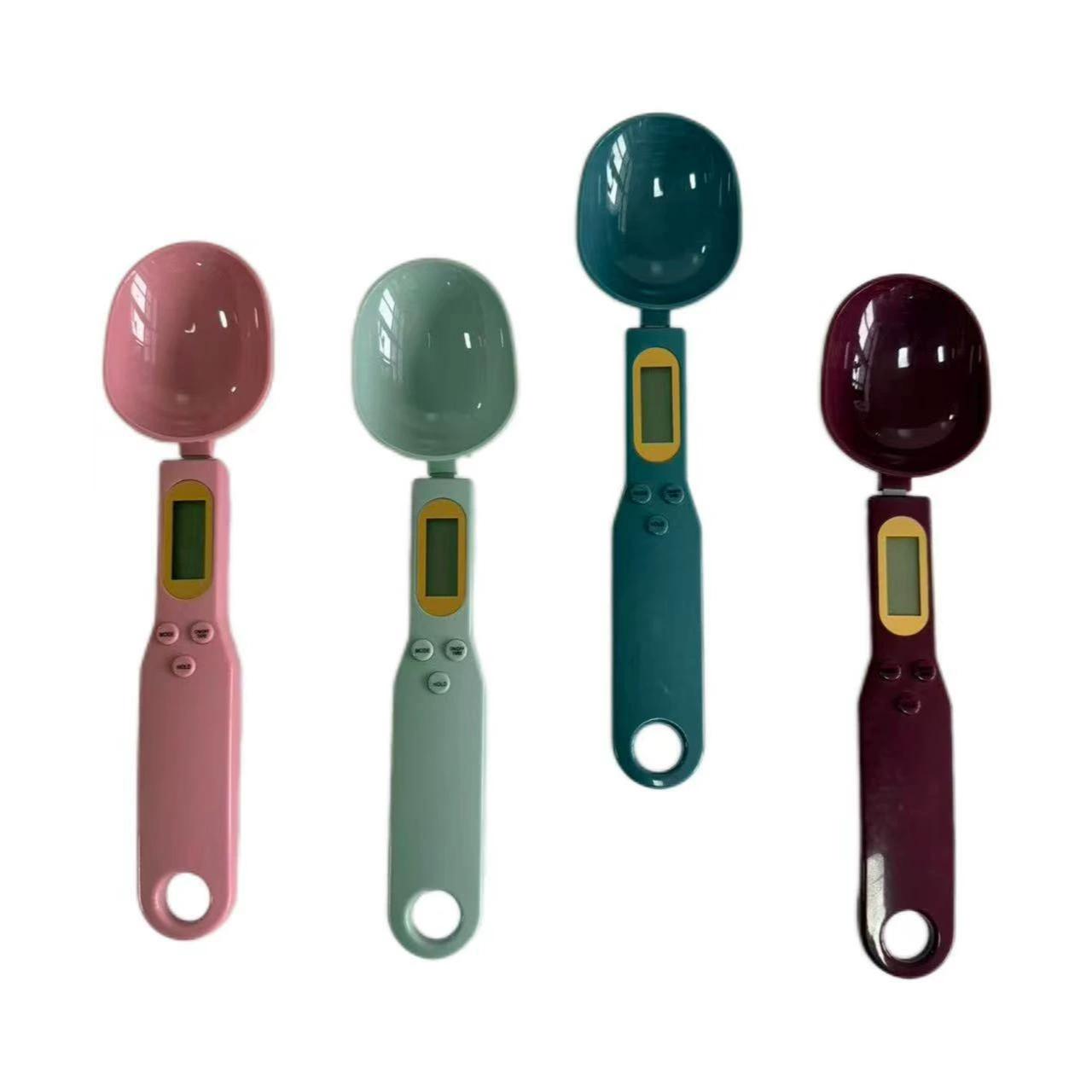 Cuchara medidora digital de alta precisión para cocina, báscula de peso para alimentos y especias
Cuchara medidora digital de alta precisión para cocina, báscula de peso para alimentos y especias