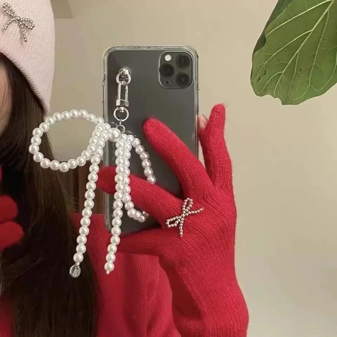 2025 New Korean Sweet Pearl Bow Keychain Heart Pendant Keyring Y2K Aesthetic Key Holder for Girls Bag Pendant Accessories перлинний
2025 New Korean Sweet Pearl Bow Keychain Heart Pendant Keyring Y2K Aesthetic Key Holder for Girls Bag Pendant Accessories перлинний