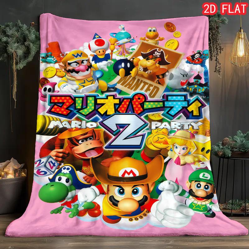 Super Mario Decor Flannel Blanket Printed Warm Soft for Sofa Chair Bed Home Decoration THW 75x90cm
Super Mario Decor Flannel Blanket Printed Warm Soft for Sofa Chair Bed Home Decoration THW 75x90cm