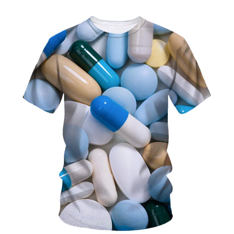 Fashion New Originality Pill graphic t shirts For Men Casual Bohemian Personality XXXL
Fashion New Originality Pill graphic t shirts For Men Casual Bohemian Personality XXXL