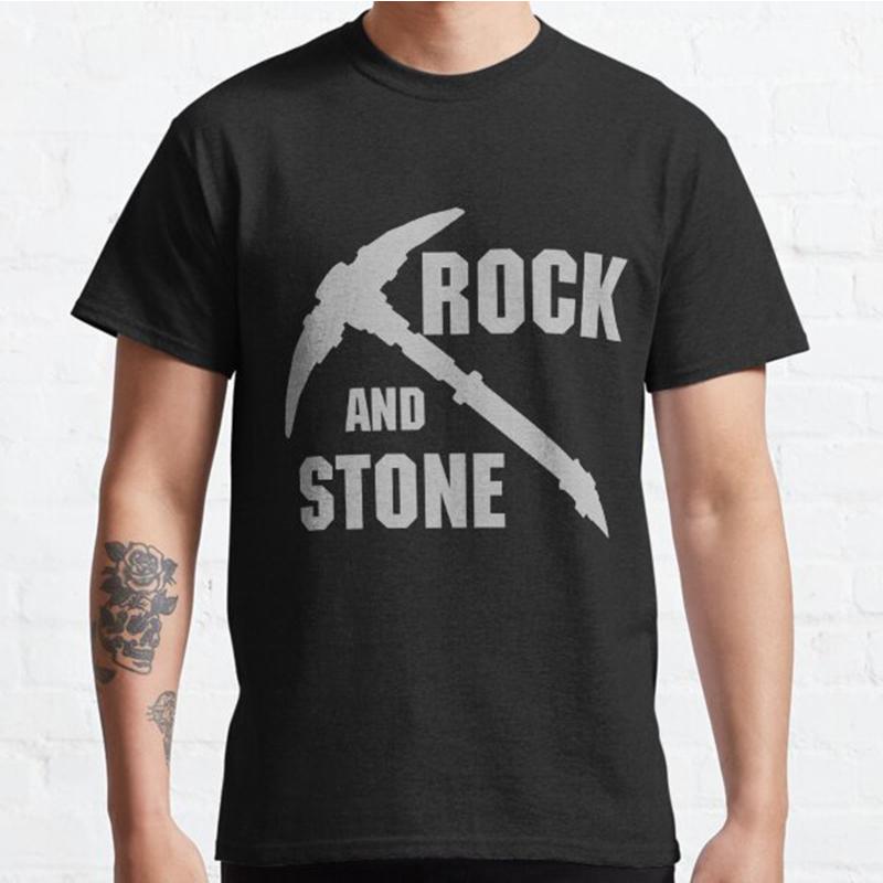 Футболка с принтом Rock and Stone размера плюс S-3XL, мужские топы, модная одежда, футболки S чёрный
Футболка с принтом Rock and Stone размера плюс S-3XL, мужские топы, модная одежда, футболки S чёрный