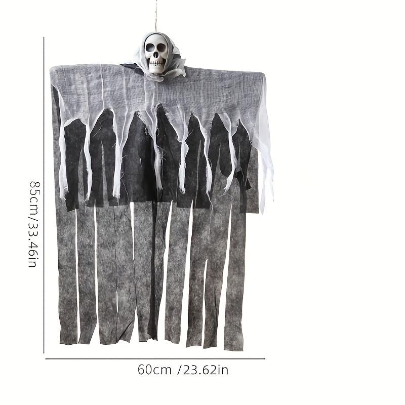 Хэллоуин Череп Голова Марля Реквизит - Реалистичное Подвесное Украшение с Рваной Черно-Белой Марлей, Пластиковый Жутки Декор для Вечеринки
Хэллоуин Череп Голова Марля Реквизит - Реалистичное Подвесное Украшение с Рваной Черно-Белой Марлей, Пластиковый Жутки Декор для Вечеринки