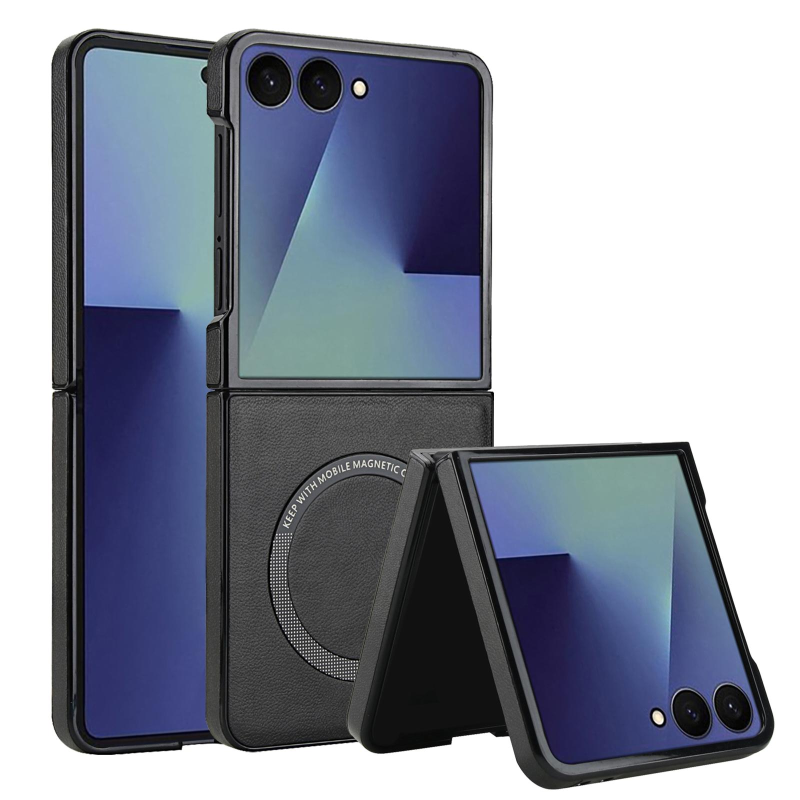 Magnetic Protective Wireless Charging Leather Phone Case for Samsung Galaxy Z Flip7 Flip6 Z Flip 6 5 4 3 Flip7 FE Cover Galaxy Z Flip7 чорний
Magnetic Protective Wireless Charging Leather Phone Case for Samsung Galaxy Z Flip7 Flip6 Z Flip 6 5 4 3 Flip7 FE Cover Galaxy Z Flip7 чорний