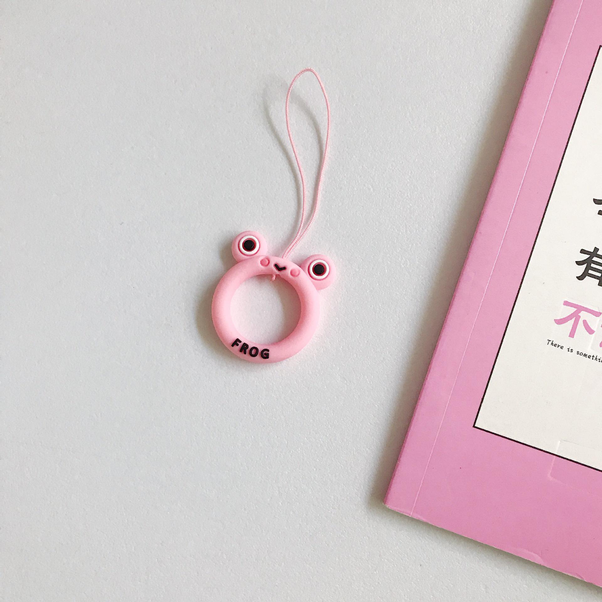 Универсальный милый мультяшный силиконовый ремешок на палец, короткий ремешок с подвеской, анти-потерянные ремни для телефона D
Универсальный милый мультяшный силиконовый ремешок на палец, короткий ремешок с подвеской, анти-потерянные ремни для телефона D