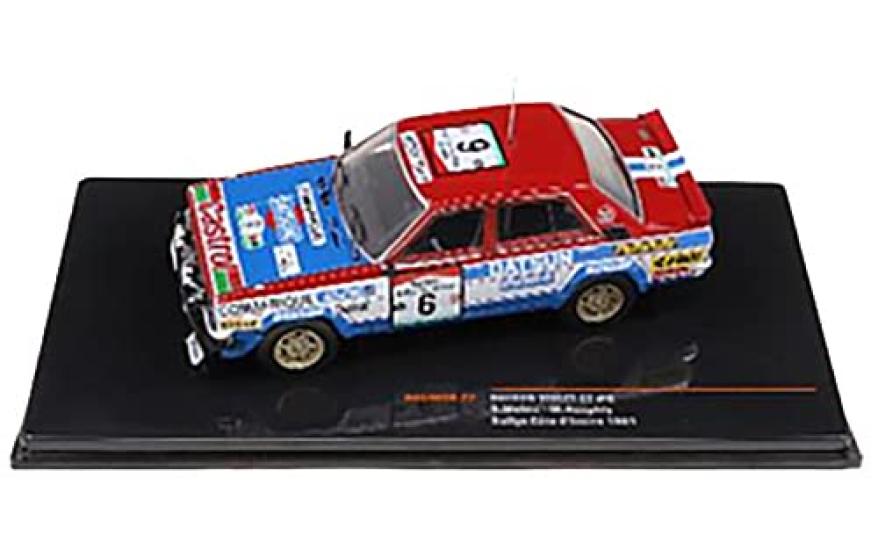 ixo Nissan Datsun Violet GT 1981 Ралли Кот-д Ивуар Готовое изделие 1/43 #6 S.Mehta/M.Doughty
ixo Nissan Datsun Violet GT 1981 Ралли Кот-д Ивуар Готовое изделие 1/43 #6 S.Mehta/M.Doughty