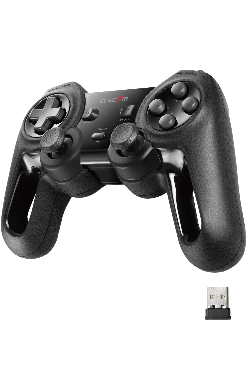 Бездротовий геймпад ELECOM 13 кнопок Xinput Vibration Rapid Fire High Durability Black JC-U4113SBK чорний
Бездротовий геймпад ELECOM 13 кнопок Xinput Vibration Rapid Fire High Durability Black JC-U4113SBK чорний