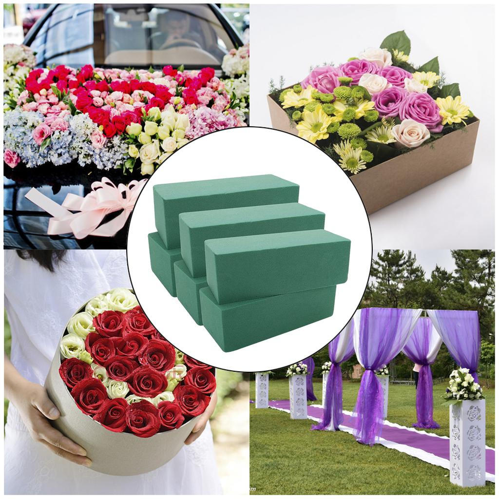 6pcs Brick Florist Flower Mud Block DIY Wedding Blocks
6pcs Brick Florist Flower Mud Block DIY Wedding Blocks