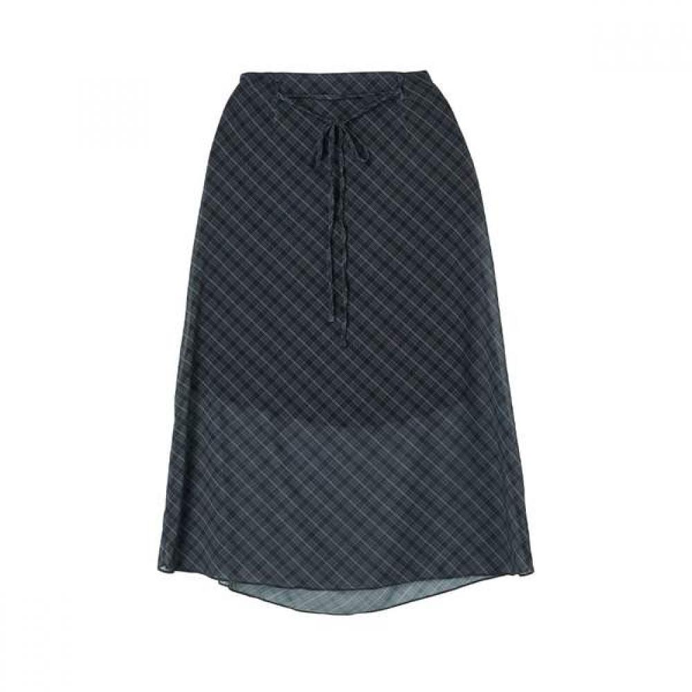 Check Chiffon Long Skirt As2ws543 BK (black)/FF
Check Chiffon Long Skirt As2ws543 BK (black)/FF