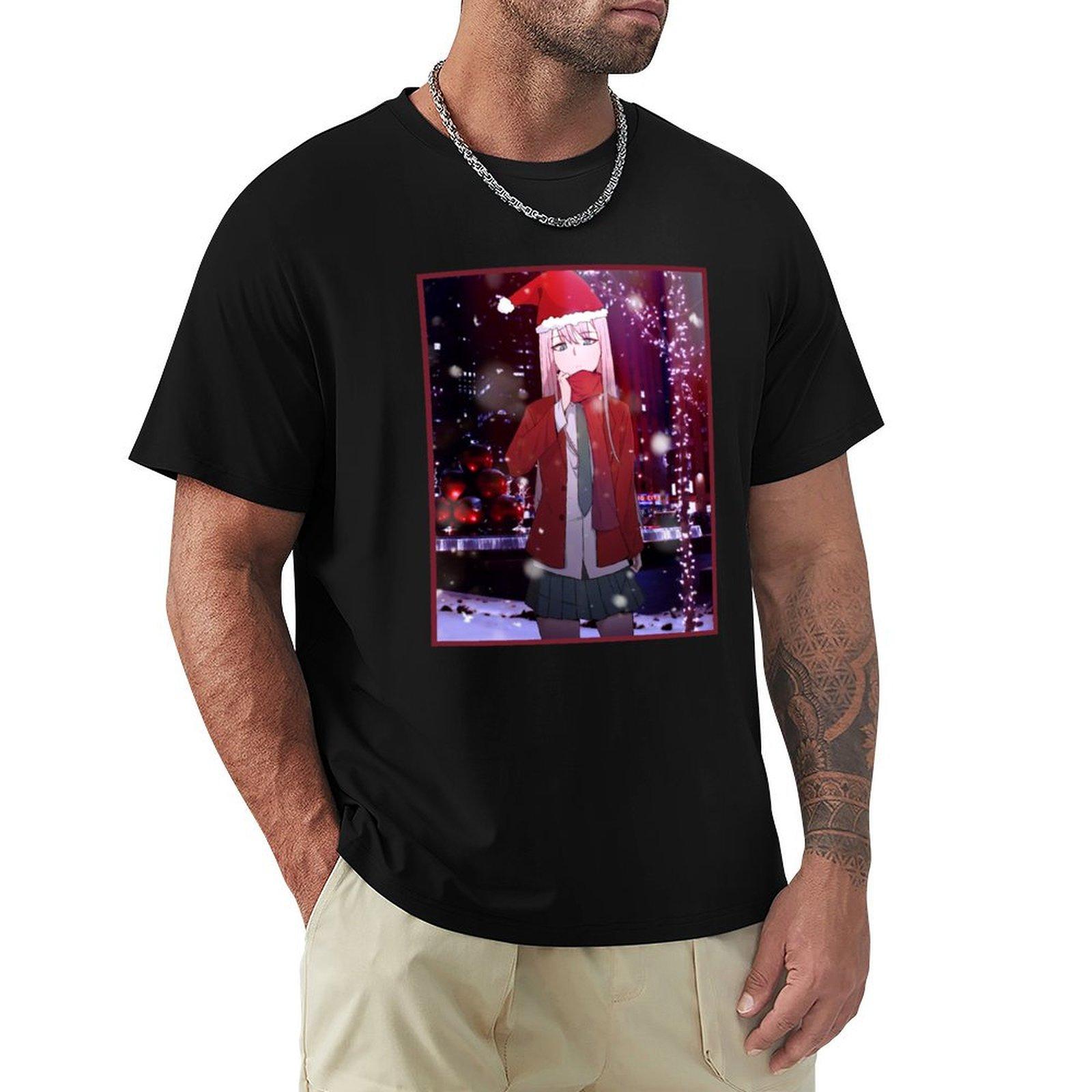 ZeroTwo XMas TShirt plus size clothes shirts graphic shirts graphic tees men t shirts 4XL
ZeroTwo XMas TShirt plus size clothes shirts graphic shirts graphic tees men t shirts 4XL