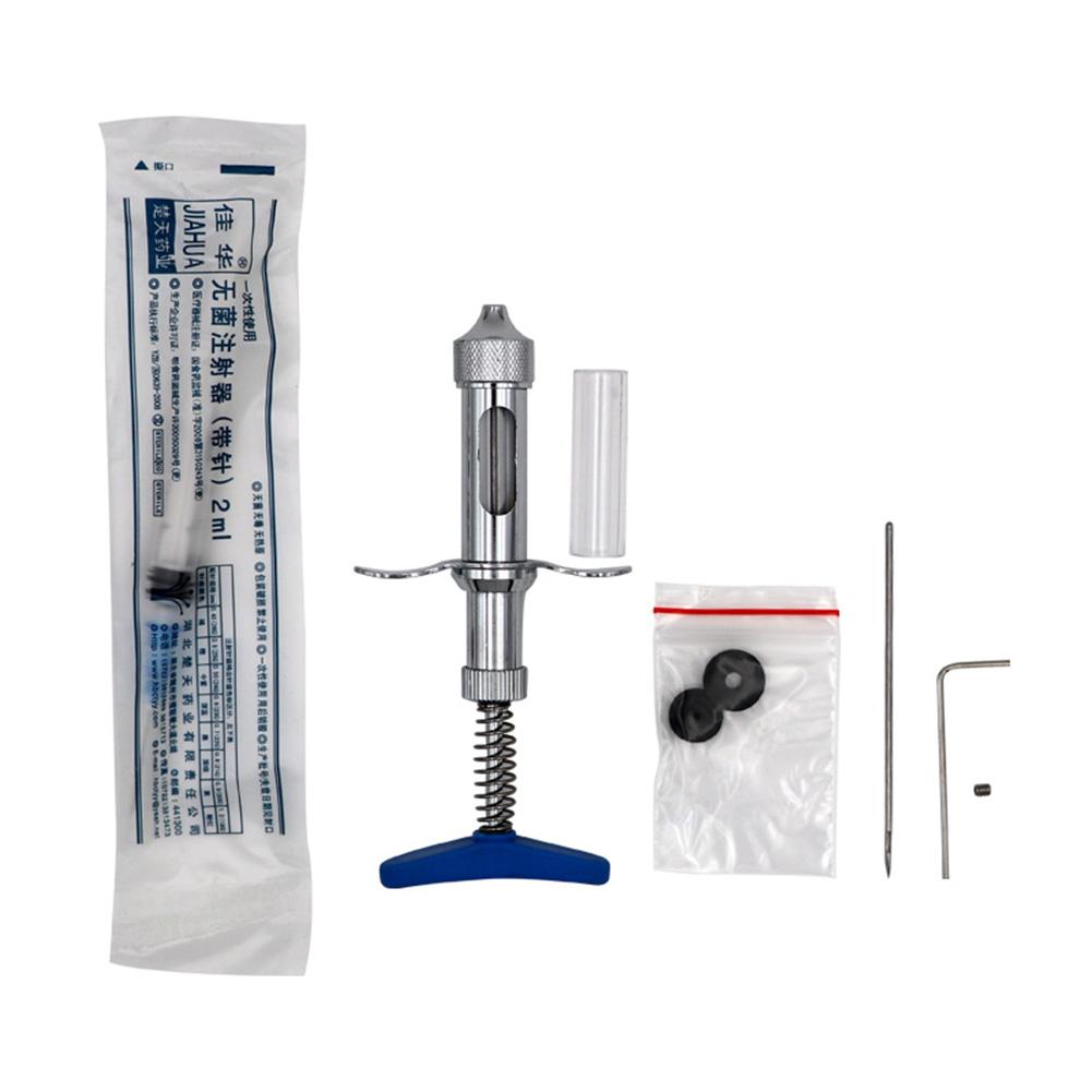 5cc Double Needle Chicken Pox Vaccine Thorn Immunization Special Syringe Chicken Continuous Syringe Inoculator
5cc Double Needle Chicken Pox Vaccine Thorn Immunization Special Syringe Chicken Continuous Syringe Inoculator