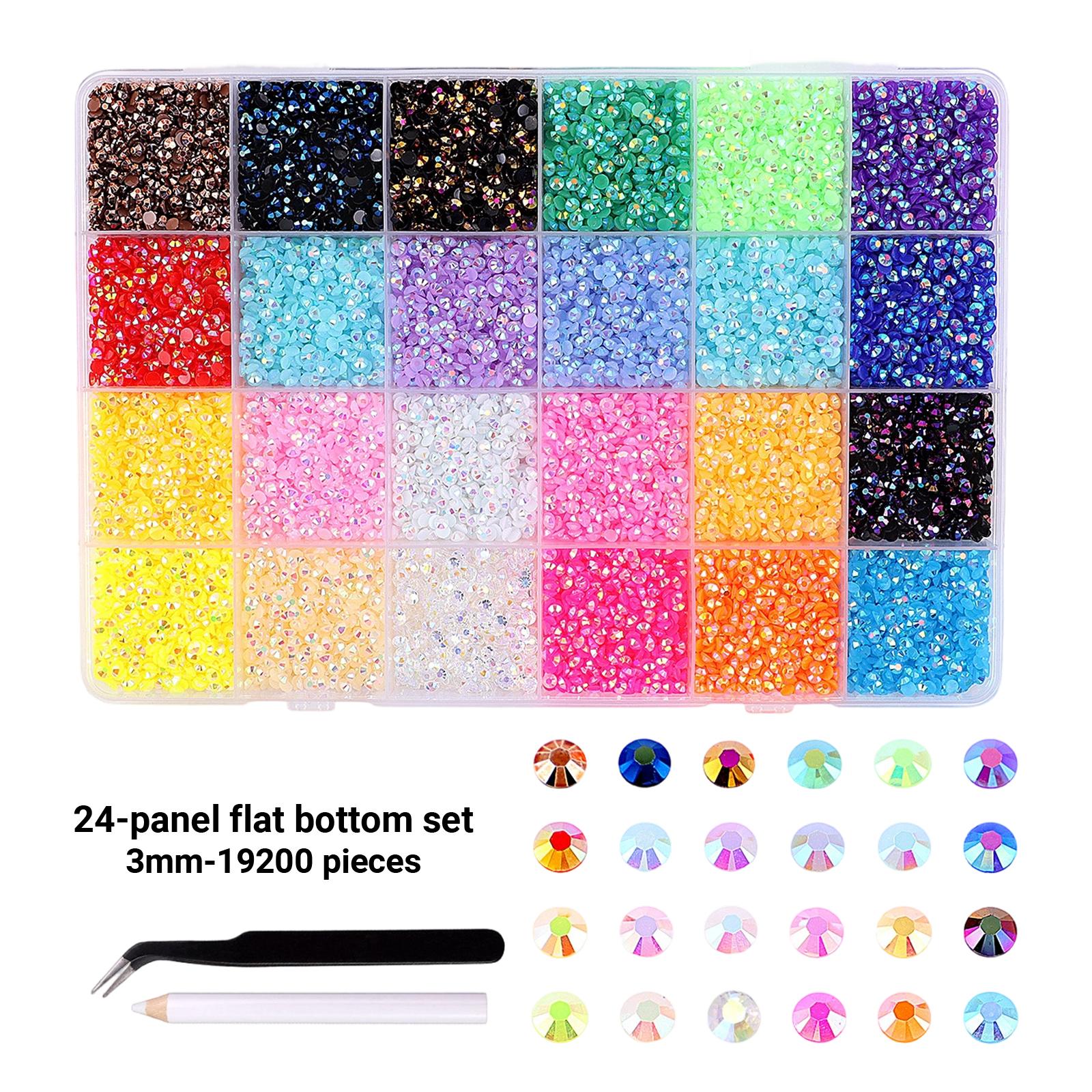 24/28/40 Mixed 3/4/5mm Colored Resin Flat Bottom Rhinestones, Jelly Rhinestones, DIY Clothing, Rhinestones, Mobile Phone Rhinestones One Size
24/28/40 Mixed 3/4/5mm Colored Resin Flat Bottom Rhinestones, Jelly Rhinestones, DIY Clothing, Rhinestones, Mobile Phone Rhinestones One Size