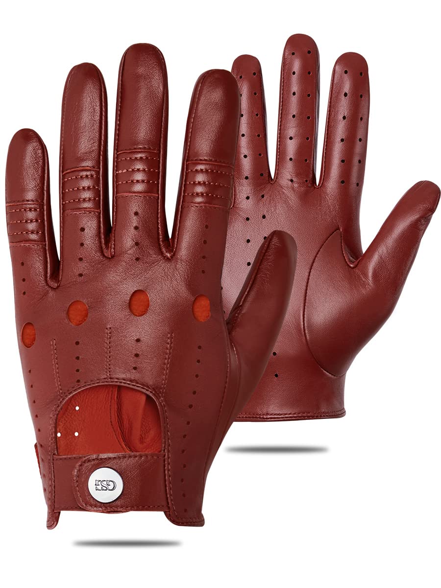 GSG Кожаные Водительские Смартфон Тонкие Кожаные Перчатки для Идеально для и Другой Продукт 210611 Мужские Перчатки, Совместимые, Летние, Без подкладки, Перфорированные,
GSG Кожаные Водительские Смартфон Тонкие Кожаные Перчатки для Идеально для и Другой Продукт 210611 Мужские Перчатки, Совместимые, Летние, Без подкладки, Перфорированные,