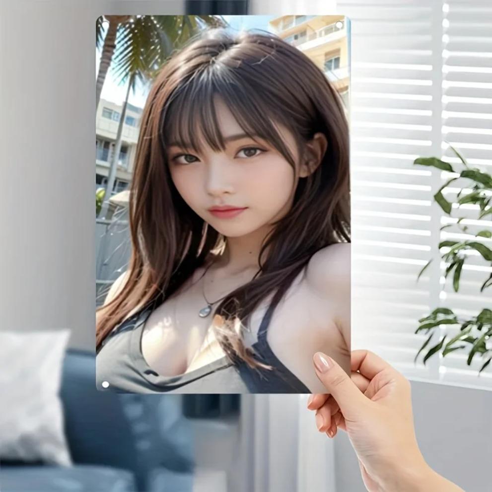 Hisun Tin Sign HD Metal Tin Sign Stunning Asian Beauty in Grey Tank Top Palm Tree Retro Wall Art D Flat Iron Painting Plaque for Home Bar Pu 20x30CM
Hisun Tin Sign HD Metal Tin Sign Stunning Asian Beauty in Grey Tank Top Palm Tree Retro Wall Art D Flat Iron Painting Plaque for Home Bar Pu 20x30CM