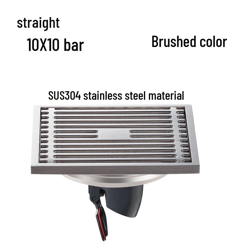 Xuanyong 304 Stainless Steel Anti-Odor Square Shower Floor Drain
Xuanyong 304 Stainless Steel Anti-Odor Square Shower Floor Drain