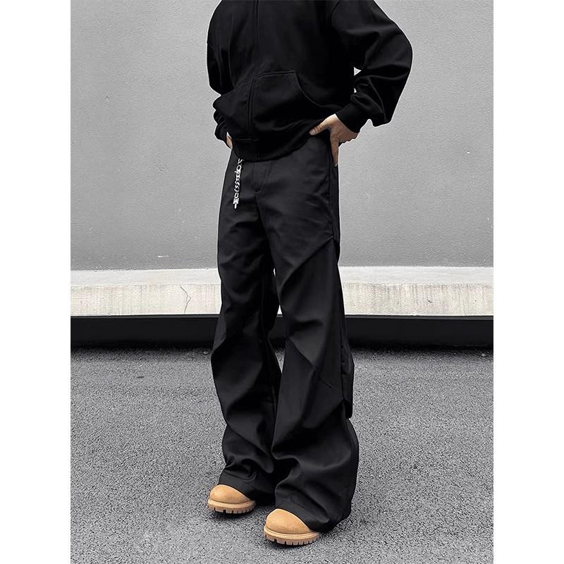Kisko Men s Black Scimitar Dress Pants - American Pleated Parachute Cargo, CleanFit Straight Leg, Micro Flare M
Kisko Men s Black Scimitar Dress Pants - American Pleated Parachute Cargo, CleanFit Straight Leg, Micro Flare M