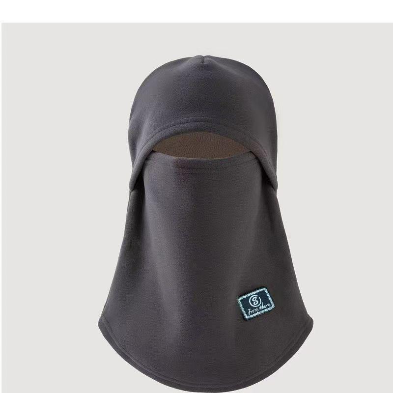 Windproof Fleece Hat & Neck Gaiter: Autumn/Winter Cold Protection with Integrated Face Shield One Size серый
Windproof Fleece Hat & Neck Gaiter: Autumn/Winter Cold Protection with Integrated Face Shield One Size серый