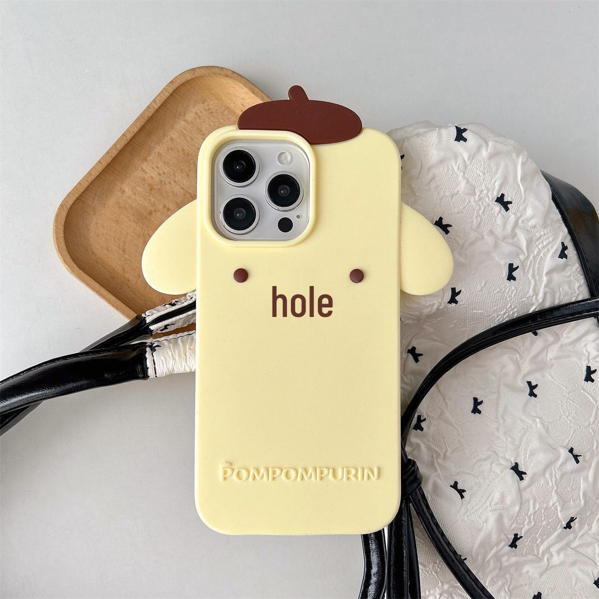 3D Cartoon Pudding Dog Case for iPhone 14/13/12 Pro Max - Anti-Fall Protection iPhone 15
3D Cartoon Pudding Dog Case for iPhone 14/13/12 Pro Max - Anti-Fall Protection iPhone 15