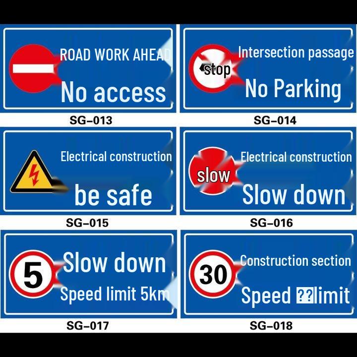 Custom Reflective Construction & Traffic Safety Sign
Custom Reflective Construction & Traffic Safety Sign