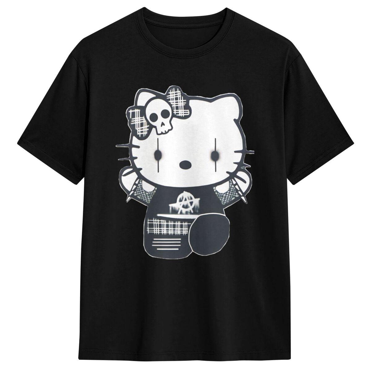 Готичний Готичний Hellokitty Чорна Сатанинська Футболка Повсякденні Топи з Коротким Рукавом Літо 100 Бавовна Круглий Виріз 4XL 5XL 6XL Одяг L
Готичний Готичний Hellokitty Чорна Сатанинська Футболка Повсякденні Топи з Коротким Рукавом Літо 100 Бавовна Круглий Виріз 4XL 5XL 6XL Одяг L
