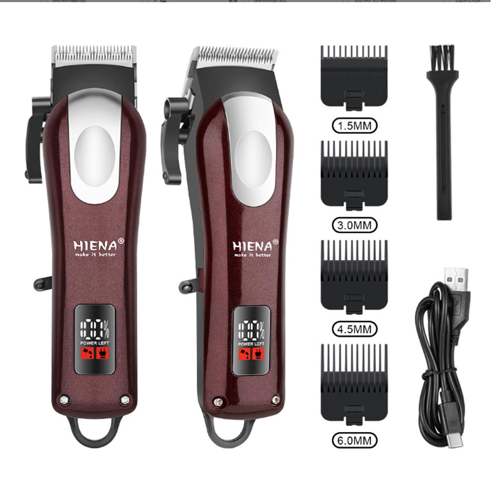 HIENA Professional Hair Clipper Hair cutting machine Rechargeable Hair Clippers Blade Cordless Electric Hair Trimmer Men Barber бордовий
HIENA Professional Hair Clipper Hair cutting machine Rechargeable Hair Clippers Blade Cordless Electric Hair Trimmer Men Barber бордовий