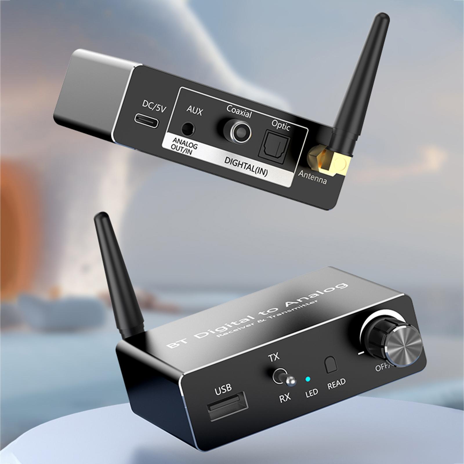 Auditory Transmitter Receiver Bluetooth-compatible 5.3 for Ampifiers TV Home Cinema,Optical Coaxial Compatibility 1
Auditory Transmitter Receiver Bluetooth-compatible 5.3 for Ampifiers TV Home Cinema,Optical Coaxial Compatibility 1