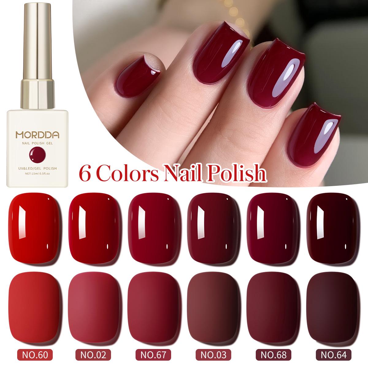 New Year Cherry Red Gel Polish: Popular Internet-Favorite Shade for Nail Salons, Enhances Hand Whiteness with Rich Wine Red Color.
New Year Cherry Red Gel Polish: Popular Internet-Favorite Shade for Nail Salons, Enhances Hand Whiteness with Rich Wine Red Color.