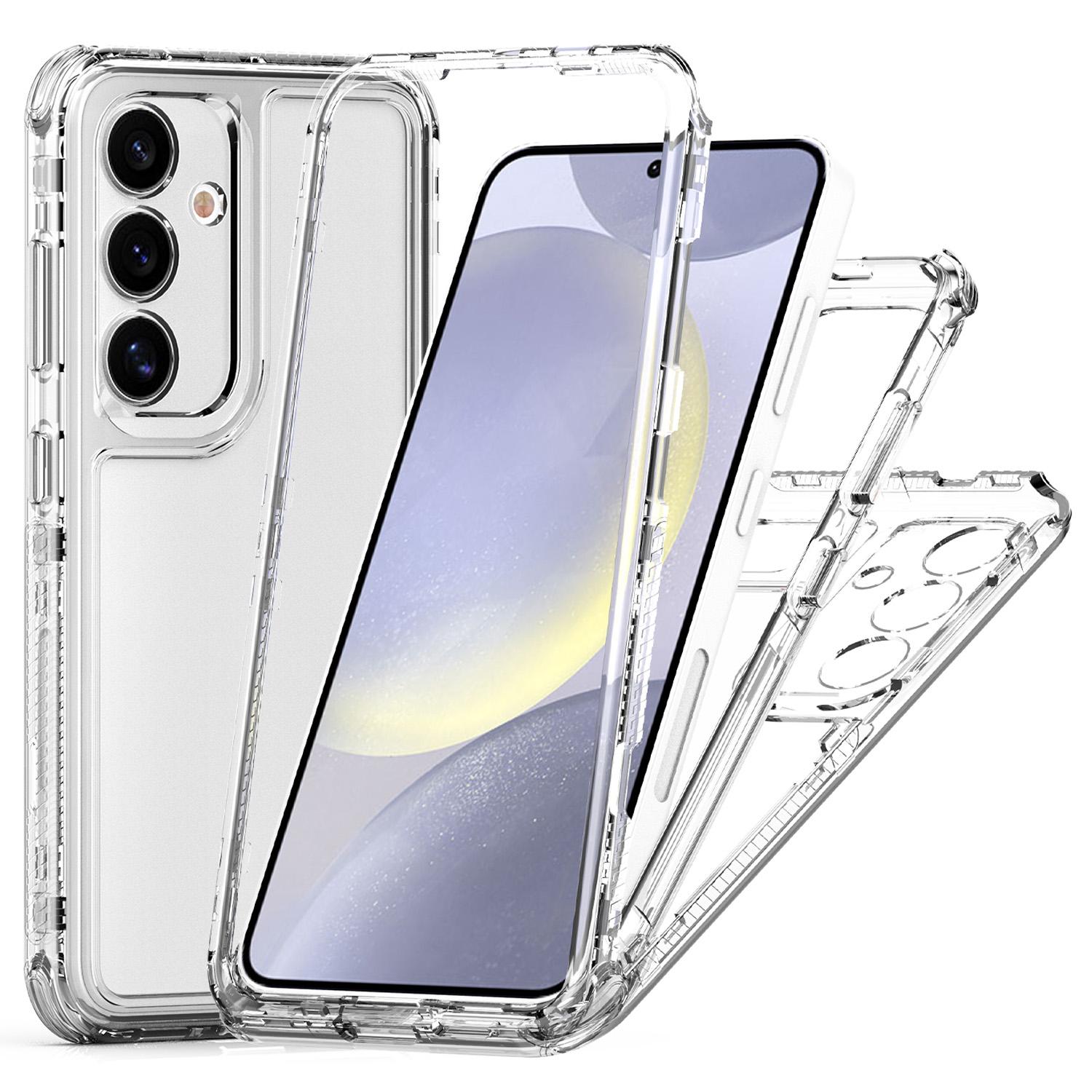 For Samsung Galaxy S24 Case 3-in-1 Acrylic+TPU Transparent Phone Cover A
For Samsung Galaxy S24 Case 3-in-1 Acrylic+TPU Transparent Phone Cover A