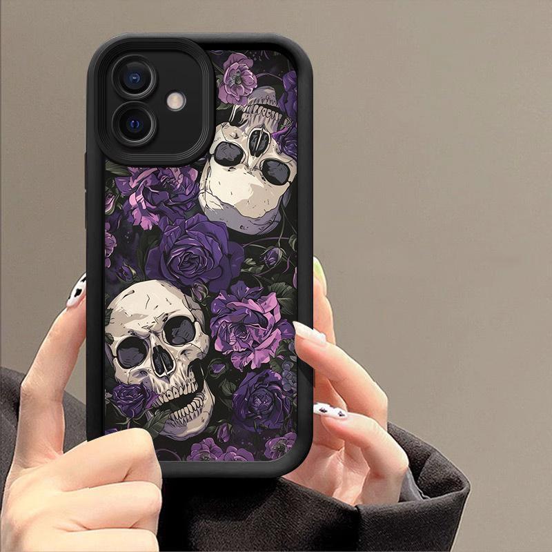 Gothic Rose Skull Pattern Phone Case for iPhone 17 16 15 14 13 12 11 Series Pro Max Plus Double Layer Protection iphone 17 ProMax
Gothic Rose Skull Pattern Phone Case for iPhone 17 16 15 14 13 12 11 Series Pro Max Plus Double Layer Protection iphone 17 ProMax