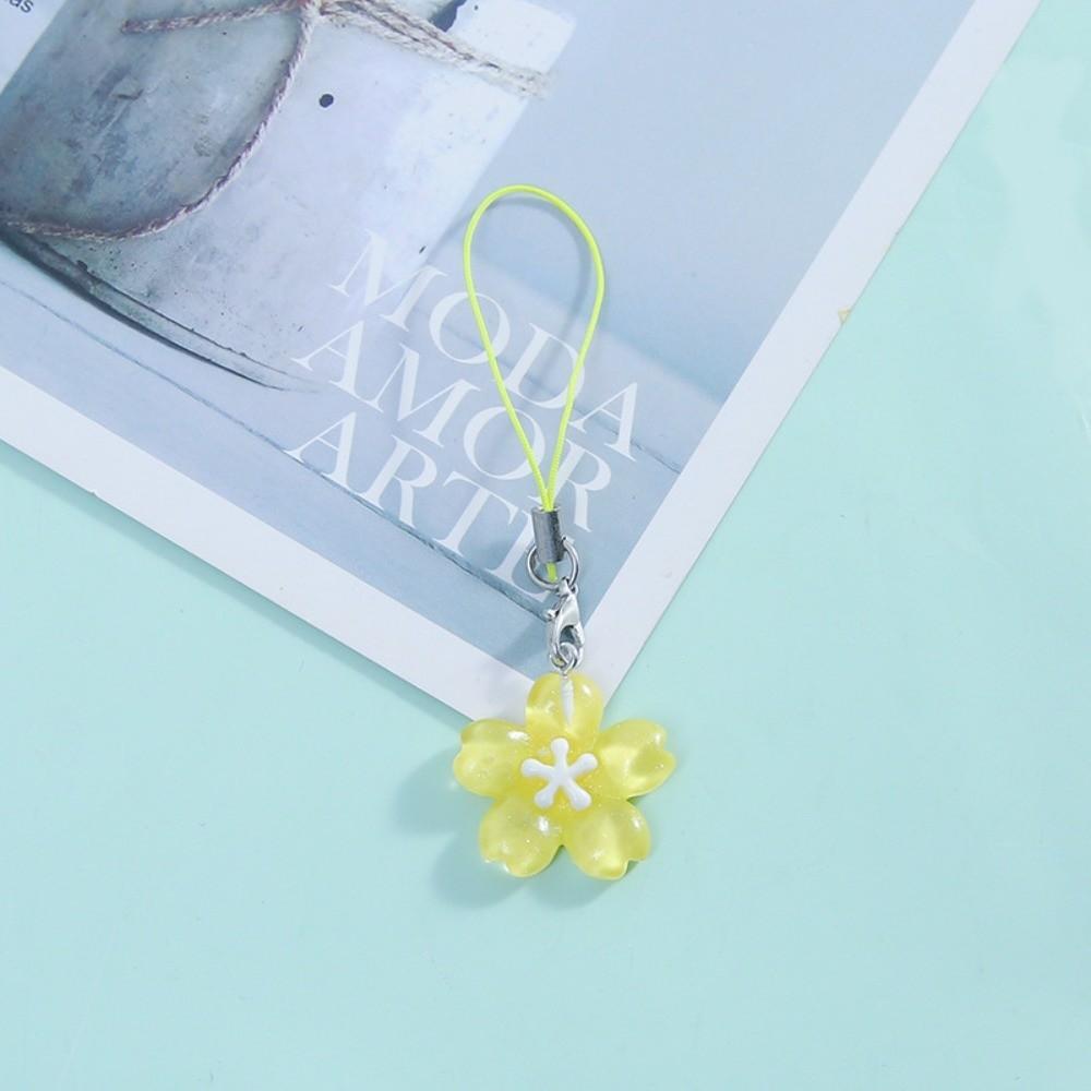 Fresh Resin Flower Keychain Solid color Kawaii Pendent Accessory Handbag Decoration жовтий
Fresh Resin Flower Keychain Solid color Kawaii Pendent Accessory Handbag Decoration жовтий