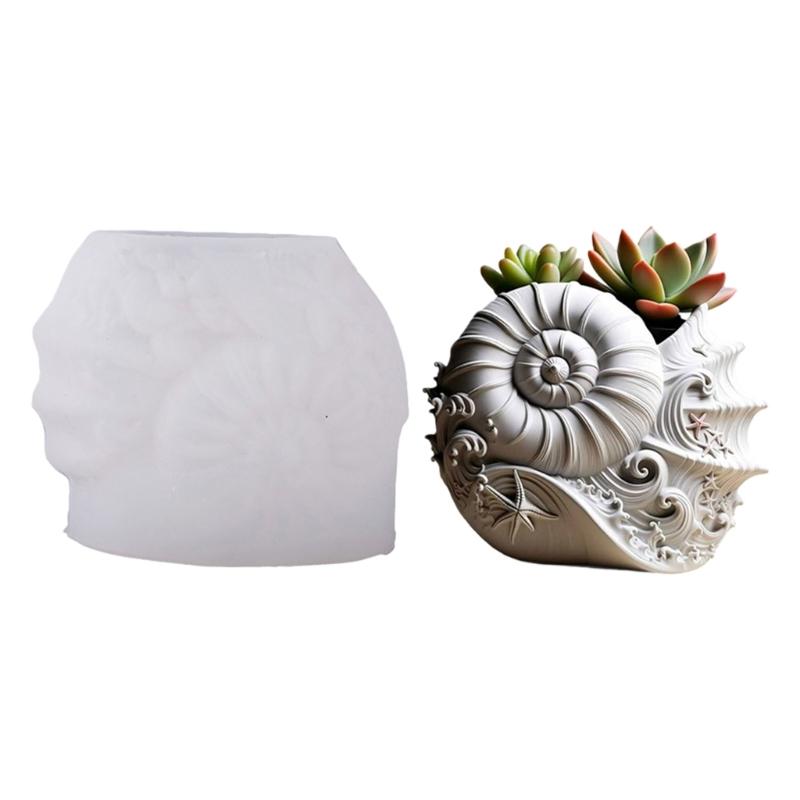 High Elasticity Conch Silicone Mold Conch Craft Mold For Custom Jewelry Organizers Planters And Crafting Supplies 1
High Elasticity Conch Silicone Mold Conch Craft Mold For Custom Jewelry Organizers Planters And Crafting Supplies 1