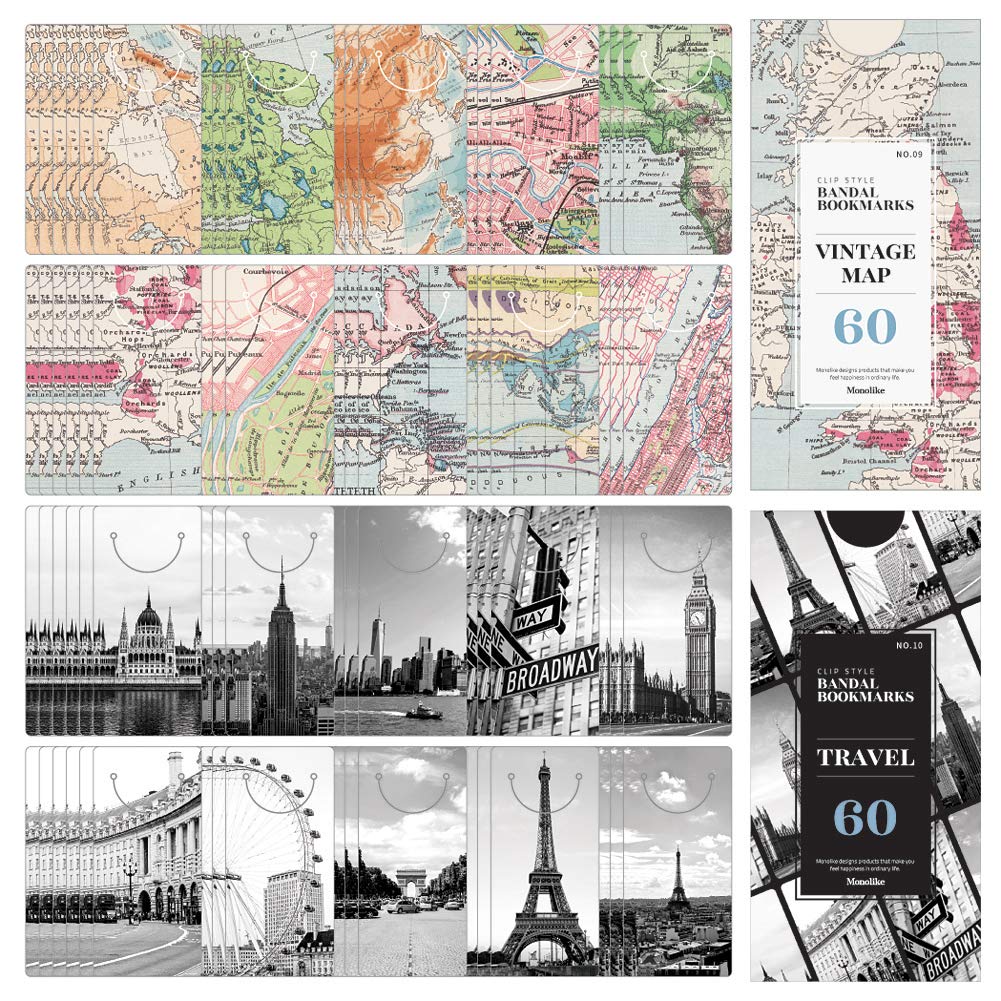 Monolike Half Moon Bookmark Vintage Map Travel Bandal Bookmarks Vintage Map 120 шт. + + Travel,
Monolike Half Moon Bookmark Vintage Map Travel Bandal Bookmarks Vintage Map 120 шт. + + Travel,