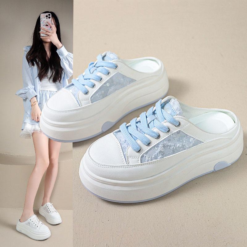 Women s with Glitter Details Breathable Wedge Heels Laced Up Casual Shoes Platform Mesh Sneakers 40 небо синє кольору
Women s with Glitter Details Breathable Wedge Heels Laced Up Casual Shoes Platform Mesh Sneakers 40 небо синє кольору
