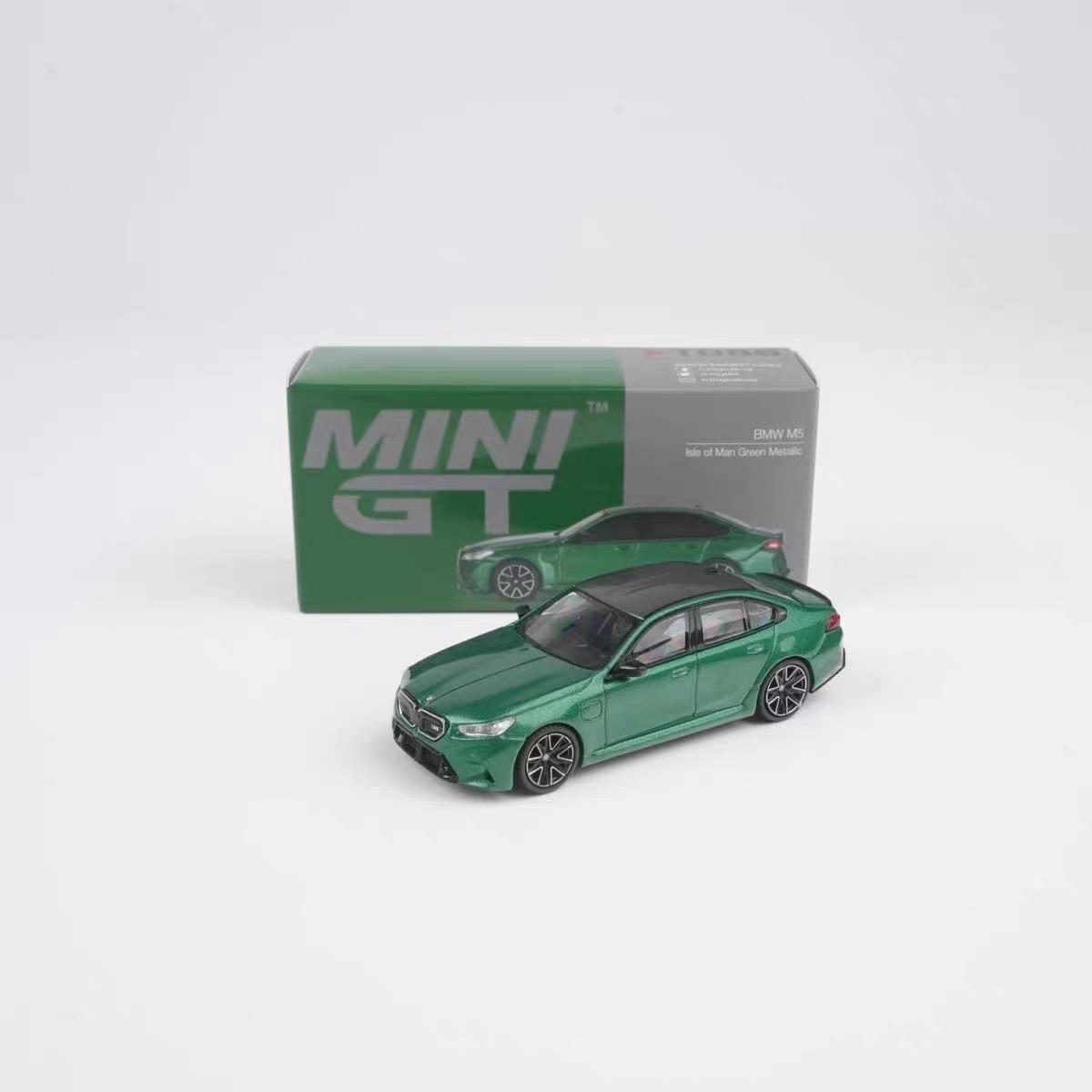 MINIGT 1086 In Stock 1:64 BMW M5 G90 Isle Of Man Green Metallic Diecast Car Model Collection Toys
MINIGT 1086 In Stock 1:64 BMW M5 G90 Isle Of Man Green Metallic Diecast Car Model Collection Toys