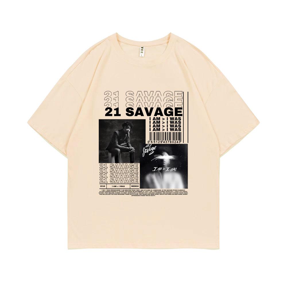 Rapper 21 Savage I Am I Was Music Album Graphic T-shirt Men Hip Hop T Shirts Male Vintage Casual Tshirt Men Fashion Streetwear XXXL хакі
Rapper 21 Savage I Am I Was Music Album Graphic T-shirt Men Hip Hop T Shirts Male Vintage Casual Tshirt Men Fashion Streetwear XXXL хакі