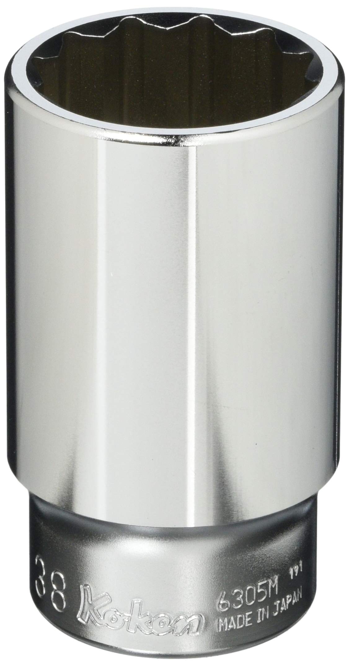 Koken 3/4 (19мм) Квадратная 12-гранная глубокая головка, 38 мм, 6305M-38
Koken 3/4 (19мм) Квадратная 12-гранная глубокая головка, 38 мм, 6305M-38