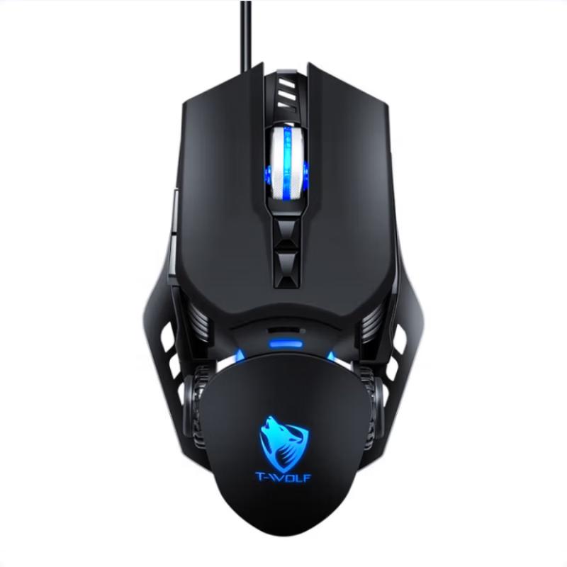TWOLF G530 Wired RGB Gaming Mouse
TWOLF G530 Wired RGB Gaming Mouse