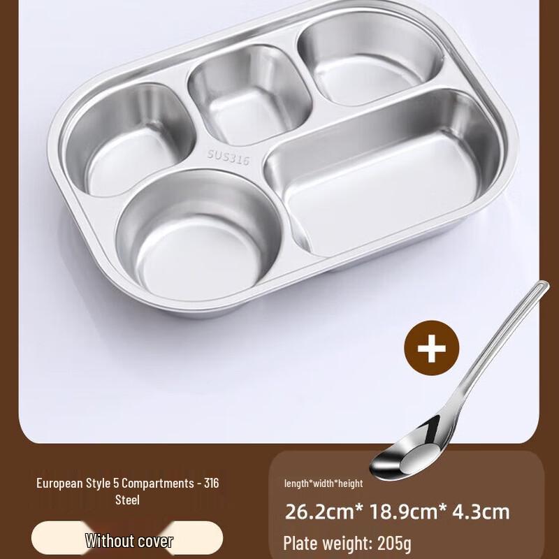 Food Grade Divided Stainless Steel Lunch Box
Food Grade Divided Stainless Steel Lunch Box