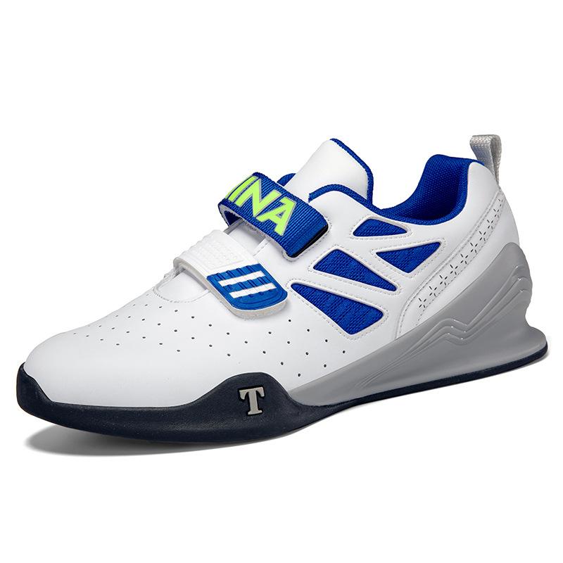 1089 Men s Weightlifting Shoes Squatting Low Top Velcro Cover Foot Leather Surface Sports Tensile Training 44
1089 Men s Weightlifting Shoes Squatting Low Top Velcro Cover Foot Leather Surface Sports Tensile Training 44