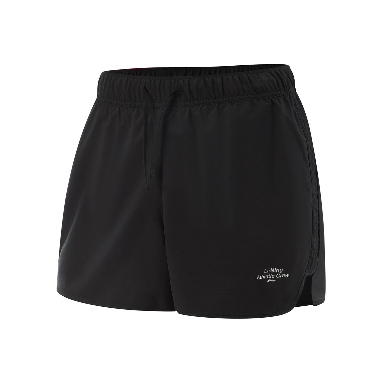 Li-Ning Fitness Series Letter Mid-Waist Drawstring Breathable Versatile Sports Shorts Women Shorts Black AKSV412-2 M
Li-Ning Fitness Series Letter Mid-Waist Drawstring Breathable Versatile Sports Shorts Women Shorts Black AKSV412-2 M
