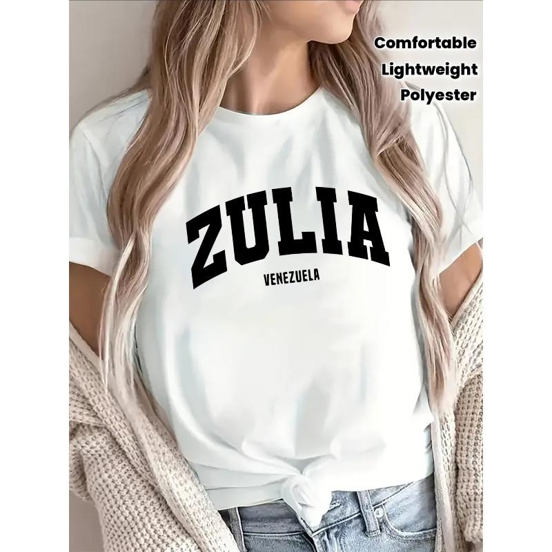 Polyester Short Sleeve T-Shirt with Zulia Venezuela Print, Casual Wear for Everyday Use in Home, Restaurant, or Outdoor Settings, S белый
Polyester Short Sleeve T-Shirt with Zulia Venezuela Print, Casual Wear for Everyday Use in Home, Restaurant, or Outdoor Settings, S белый