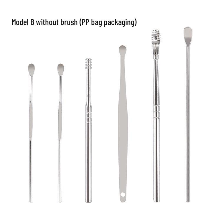 В наличии: Набор из 6 портативных ушных ложек - Кожаный футляр в коробке со спиральным пружинным инструментом для чистки ушей
В наличии: Набор из 6 портативных ушных ложек - Кожаный футляр в коробке со спиральным пружинным инструментом для чистки ушей