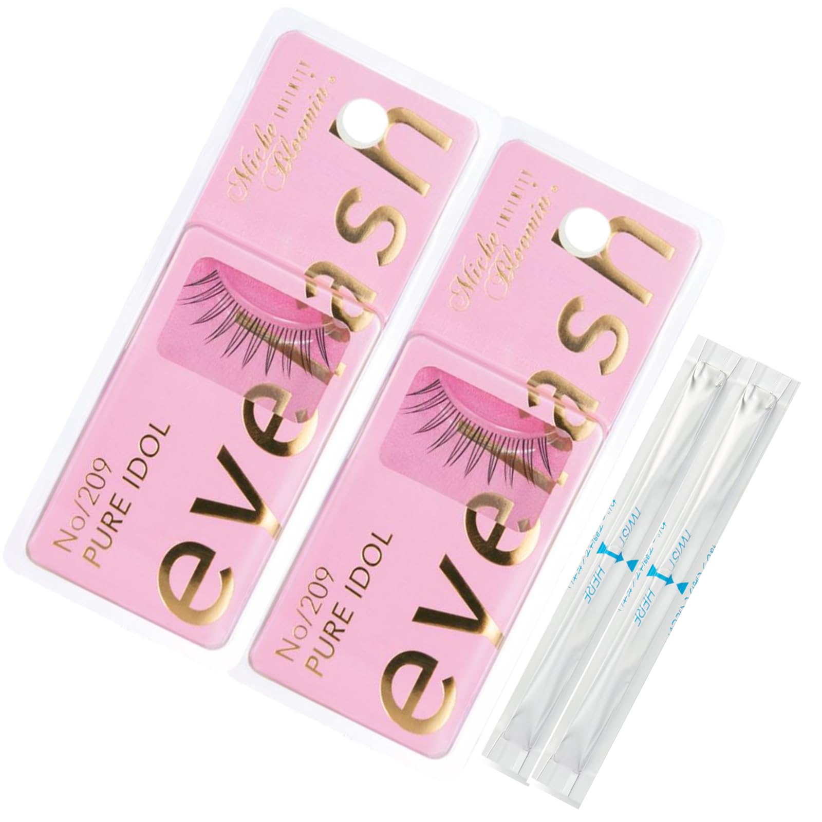 Mish Bloomin 209 INFINITY Super Idol 2 Pairs with Beauty Stick No. чорний
Mish Bloomin 209 INFINITY Super Idol 2 Pairs with Beauty Stick No. чорний