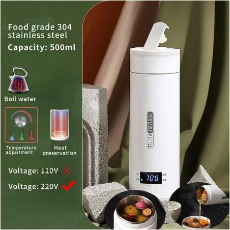 110V/220V Travel Electric Portable Tea Coffee Kettle Water Boiler Auto Shut-Off & Dry Protect Stew Boil Cup 500ml AU Кіновар
110V/220V Travel Electric Portable Tea Coffee Kettle Water Boiler Auto Shut-Off & Dry Protect Stew Boil Cup 500ml AU Кіновар