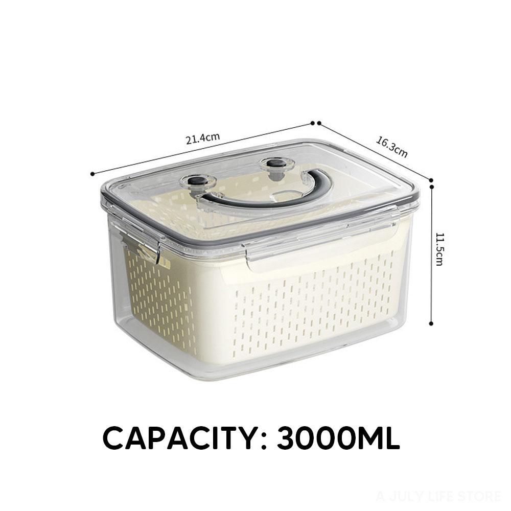 800-3000 мл Холодильник Ящик Для Хранения Пикник Свежие Овощи Фрукты Корзина Слив Контейнеры Для Хранения Кладовая Кухонный Органайзер
800-3000 мл Холодильник Ящик Для Хранения Пикник Свежие Овощи Фрукты Корзина Слив Контейнеры Для Хранения Кладовая Кухонный Органайзер