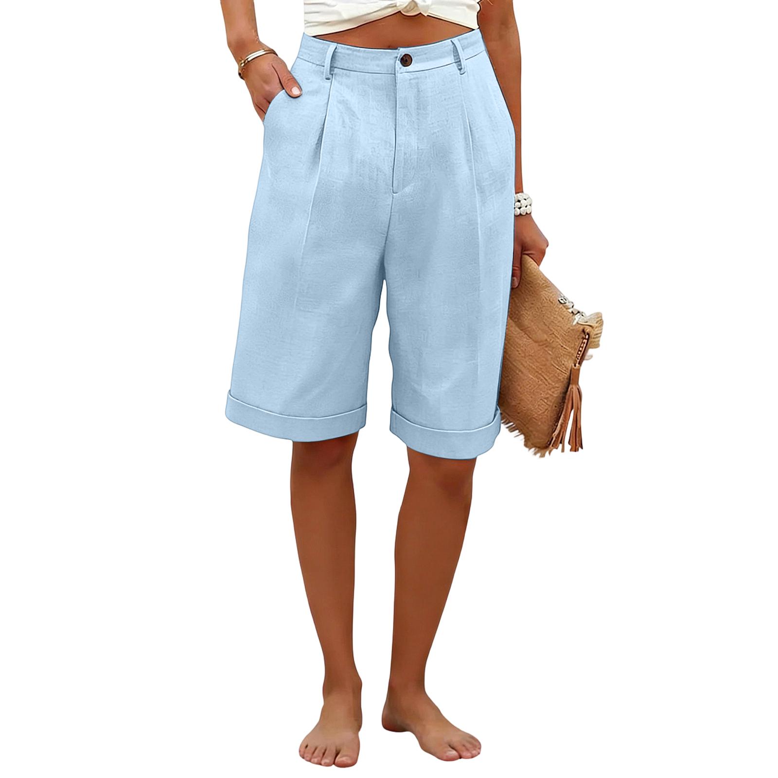 Women s Color Casual Fashionable Breathable Loose Cotton Linen Five Quarter Pants S
Women s Color Casual Fashionable Breathable Loose Cotton Linen Five Quarter Pants S