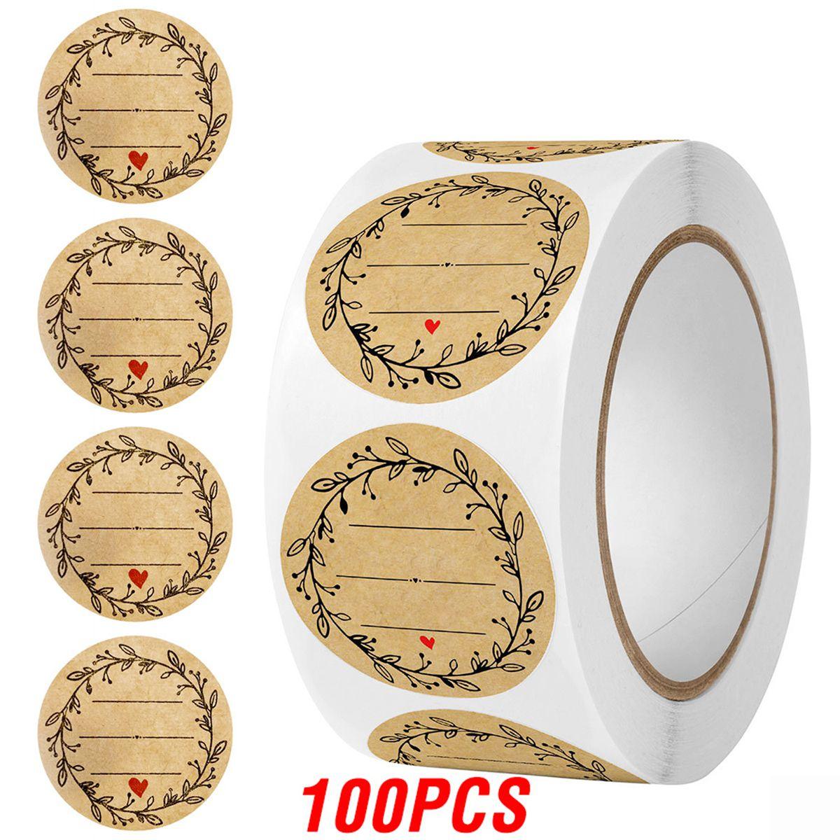 100-500pcs Kraft Paper Flowers Thank You Label Stickers For Gift Card Package Party Wrapping Baking Small Business Stationery
100-500pcs Kraft Paper Flowers Thank You Label Stickers For Gift Card Package Party Wrapping Baking Small Business Stationery